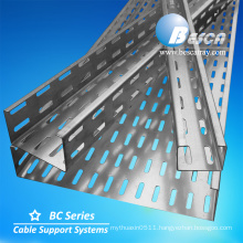 BC2/5/6 Besca Hot Dip Galvanized Perforated Cable Tray Price Certificated